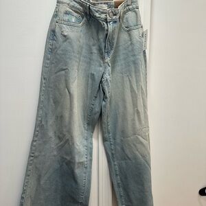 PacSun Casey Low Rise Baggy Jeans in Light Blue